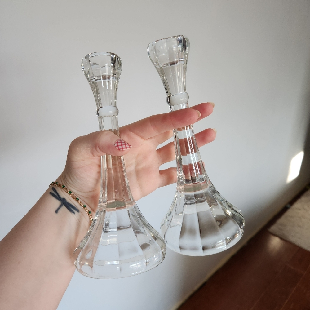 Crystal Candlesticks